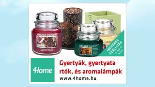 Jótékonysági árrés - 4Home gyertyák