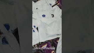 White Cricket Clothing Order Done For A Australia Cricket Club #ukcricket #clothing #uniform