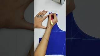 Canvas cutting tips😱✅No mistake in canvas cutting for blouse,kurta#tailoring#blouse#blousestitching