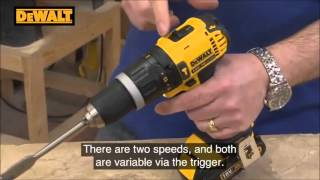 DeWalt 18v XR Li Ion Combi Drill DCD785