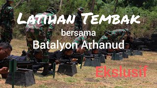 Latihan Tembak bersama Batalyon Arhanud!!