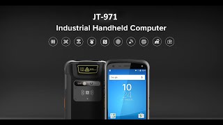 JT-971 industrial-grade handheld UHF RFID reader With NFC