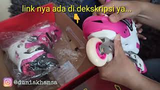 Koleksi sepatu rodaku