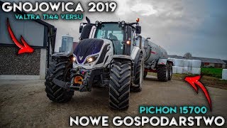 ☆Gnojowica 2019☆z Podlasie w Obiektywie☆Valtra T144 Versu & Pichon 15700☆Nowe Gospodarstwo☆