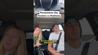 Pensamentos dos homens vs mulheres