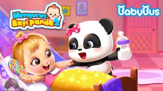 MENGURUS BAYI PANDA SWEETY BERSAMA PANDA MIUMIU | CARTOON | BABYBUS INDONESIA