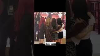 Lisa helping Jennie with her short dress #jennie #lisa #blackpink #kpop #shorts #fyp #kdrama #bts