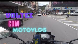 PRIMEIRO MOTOVLOG NA MINHA XRE 190