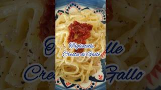 Tagliatelle Cresta di Gallo 🐓 #ricetta #recipe #duegiridolio #pasta #food