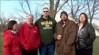 Bishop Keaton visits Ground Zero in Gifford, IL