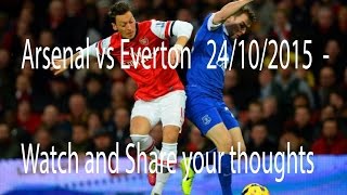 Arsenal vs Everton 24/10/2015 Preview | Should Walcott or Giroud start? | Threat of Lukaku + Barkley