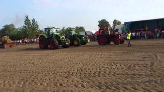 Claas Axion 930 vs. John Deere 7530 + Mtz 82 Turbó