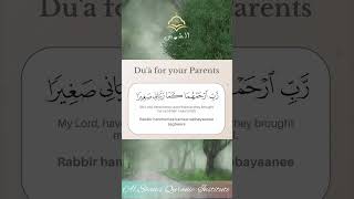 Dua For Your Parents🌲 #shorts #parents #dua