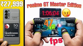 realme GT Master Edition PUBG Test ⚡ Heating, Max Graphics, Battery Drain 🥵 SD 778G Gaming Review