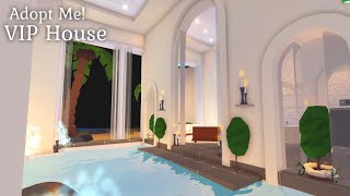 Part 1 - Adopt Me! VIP Home - Eastern Mediterranean Aesthetic - Tour and Speed Build