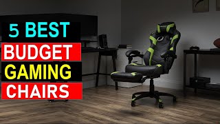 Top 5 Budget Gaming Chairs in 2024 -  Best Budget Gaming Chairs You Can Buy { Reviews }