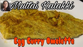 Street Style Muttai Kalakki | Street food Egg Curry Omelette