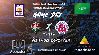 AO VIVO | Jogo de Basquete | Fluminense x Municipal sub17 pelo CEMB da @FBERJPLAY