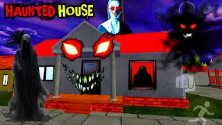 Haunted Bhootiya House in Indian Bikes Driving 3d | Horror Haunted Story