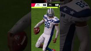 Me and my teammate going crazy in the yard #madden #nfl #madden23 #theyard