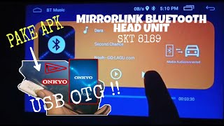 #bluetooth head unit   #tips otomotif mobil  MIRRORLINK BLUETOOTH HEAD UNIT