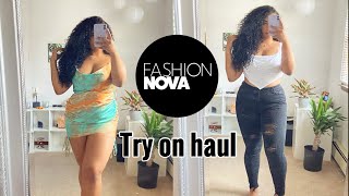 FASHION NOVA TRY ON HAUL | CURVY GIRL TRY ON HAUL | SPRING 2020