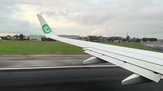 Taking off from Amsterdam