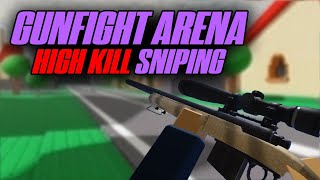 Roblox Gunfight Arena | High Kill Sniping Gameplay! (M40A1)