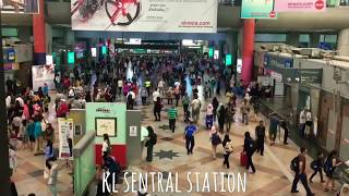 Trip to Malaysia : Traveling From KLIA to Chowkit via KL Sentral Station | City View | Kuala Lumpur