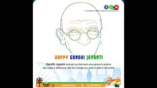 Happy Gandhi Jayanti 🙏🇮🇳