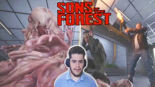 Timmy & Dad Vs. Boss Cutscene! | Putter, Katana & Gold Mask Location - Sons Of The Forest Part 10