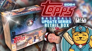 2024 Topps Update Retail Box Rip 🍀🔥🍀 Holliday Miracle Banger! 🎄