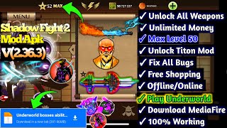 New Update Shadow Fight 2 Mod Apk | Shadow Fight 2 Mod Apk Latest Version Terabaru | Play Underworld