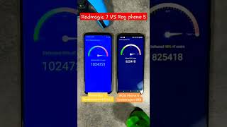 Rog phone 5 vs redmagic 7  #shorts #viral #trending