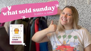 What Sold Sunday?! - Everything That Sold in The Last Week on Poshmark, EBay, Mercari & DEPOP