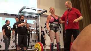 WPC Deadlift European Record Emmy Louise 157,5 kg @ 56 kg