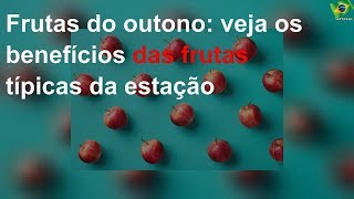 Frutas do outono: veja os benefícios das frutas típicas da estação