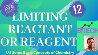 limiting reactant / limiting reagent