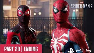 SPIDER-MAN 2 PS5 PLAYTHROUGH WALKTHROUGH | PART 20 | ENDING | FINAL BOSS