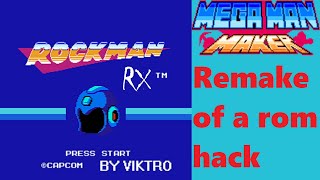 Rockman RX level pack full game playthrough - 洛克人製作大師 Mega Man Maker