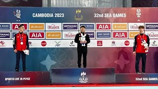 Carlos Yulo🇵🇭🥇Awarding 84.00 All Around Finals Sea Games Cambodia 2023