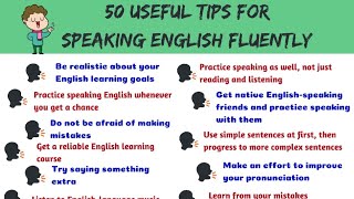 50 Amazing tips to Speak English Fluently... Every English learner should watch