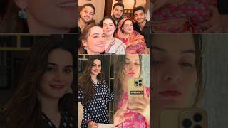 Aiman Minal celebrated Eid-ul-Azha with family ♥️🥰 #aimankhan #shorts #minal