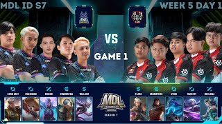 Alter Ego X vs DNS Hammersonic GAME 1 | MDL ID S7 Week 5 Day 1 | Regular Season