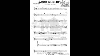 Amor inocente - banda la treviñosa (partitura)