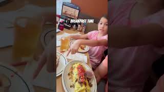 Breakfast time important meal of the day. #breakfast #breakfasttime #ihop #family #familyvlog