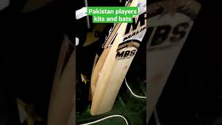 Pakistan players kitbags and bats.#shorts #youtubeshorts  #multancricketstadium