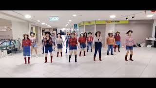 The Last Shanty Line Dance - Demo By D'Sisters & Friends LDG