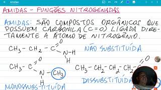 Amidas - Funções nitrogenadas