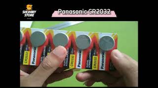 Baterai Batre Battery Jam Kancing CR2032 CR 2032 Panasonic Kemasan baru